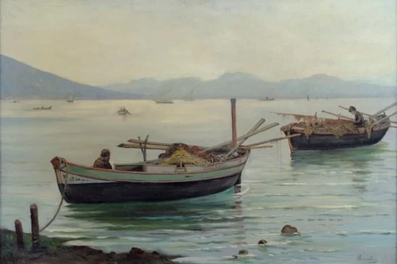 Barconi in mare